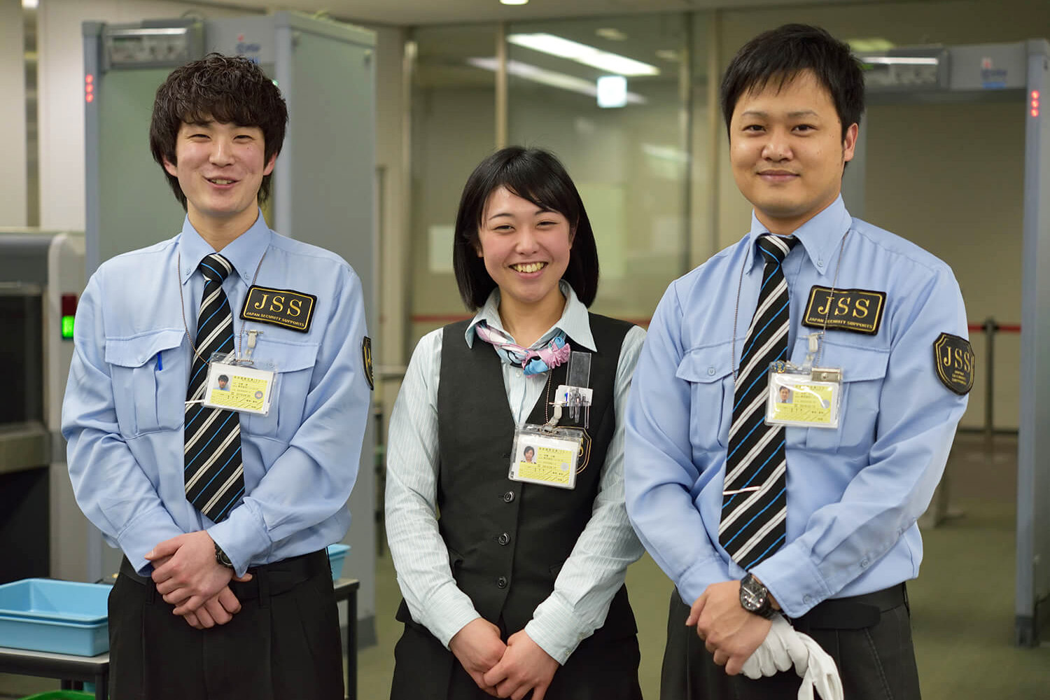 成田国際空港で働くスタッフ