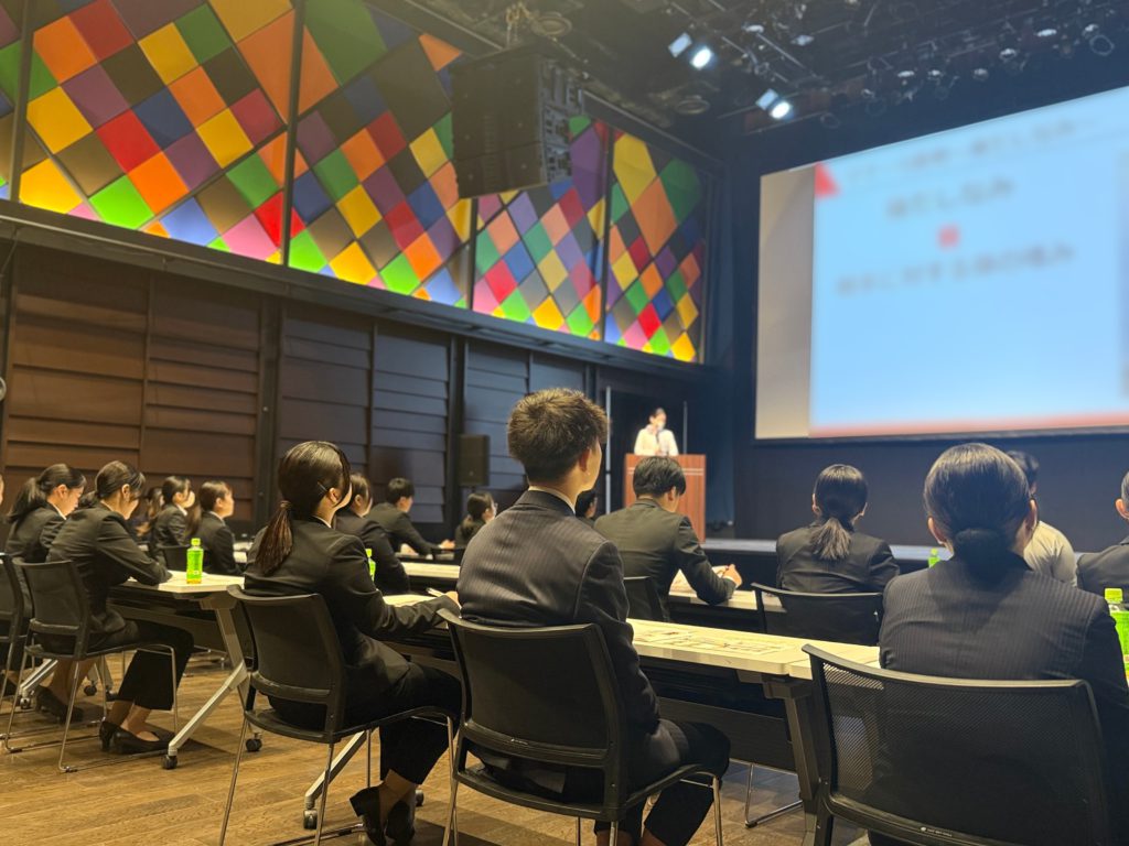 ジェイ・エス・エス航空保安事業本部新人研修東日本会場の様子