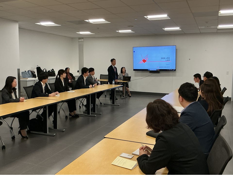 日本航空ロサンゼルス支店長講話