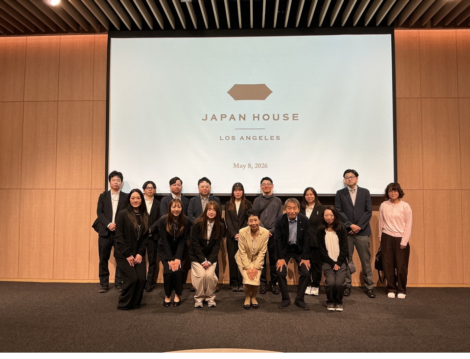 JAPAN HOUSEにて日本文化発信の 取り組みについて学ぶ